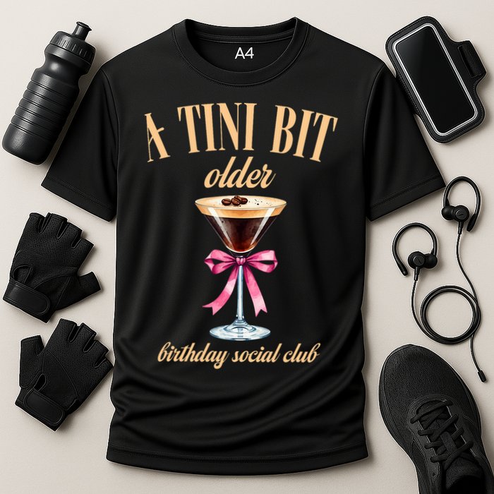 Birthday Costume A Tini Bit Older Espresso Martini Cooling Performance Crew T-Shirt