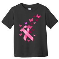 Breast Cancer Awareness Butterflies Logo Toddler T-Shirt