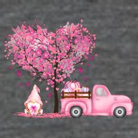 Breast Cancer Awareness Gnome Vintage Fall Truck Backpack