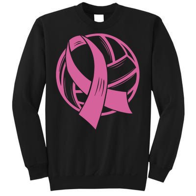 Breast Cancer Awareness Volleyball Team Supporter Sweatshirt