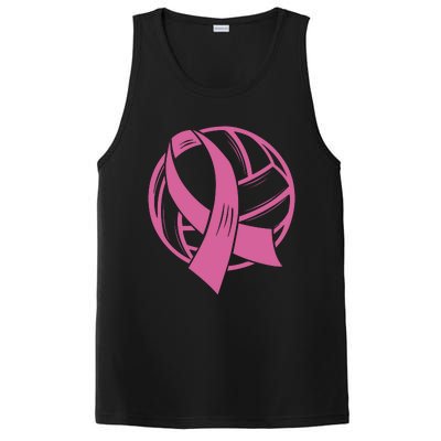 Breast Cancer Awareness Volleyball Team Supporter PosiCharge Competitor Tank