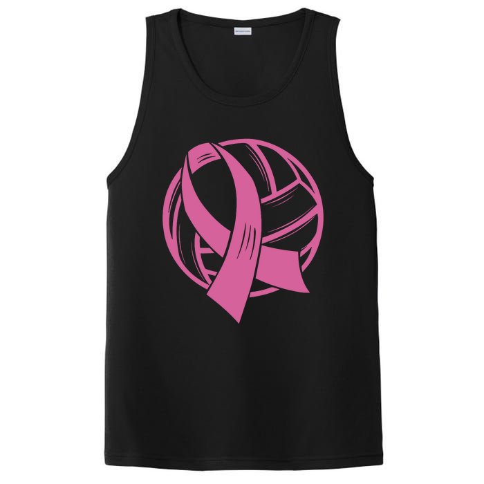 Breast Cancer Awareness Volleyball Team Supporter PosiCharge Competitor Tank