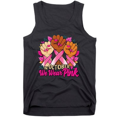 Breast Cancer Awareness 2024 In October We Wear Pin.K Tank Top