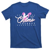 Breast Cancer Awareness Tougher Than Chemotherapy Meaningful Gift T-Shirt