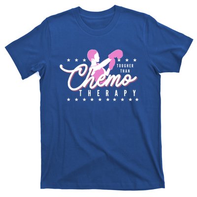 Breast Cancer Awareness Tougher Than Chemotherapy Meaningful Gift T-Shirt