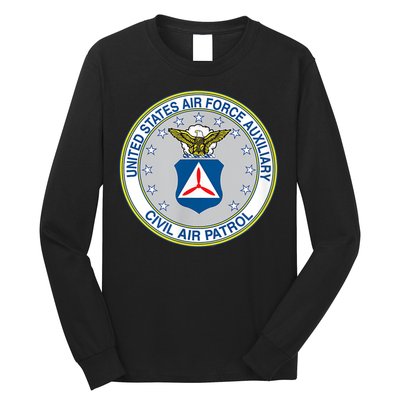 Best Civil Air Patrol Circle Air Force Auxiliary USAF Long Sleeve Shirt