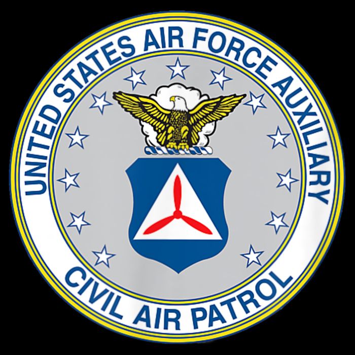 Best Civil Air Patrol Circle Air Force Auxiliary USAF Tall T-Shirt