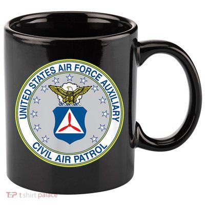 Best Civil Air Patrol Circle Air Force Auxiliary USAF 11oz C Handle Ceramic Mug