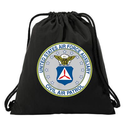 Best Civil Air Patrol Circle Air Force Auxiliary USAF Drawstring Bag