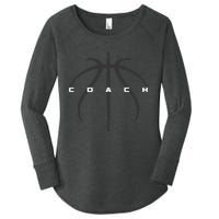 Basketball Coach Apparel Basketball Coach Women's Perfect Tri Tunic Long Sleeve Shirt