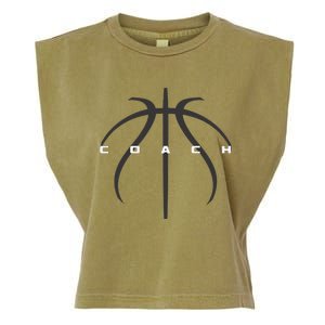 Basketball Coach Apparel Basketball Coach Garment-Dyed Women's Muscle Tee