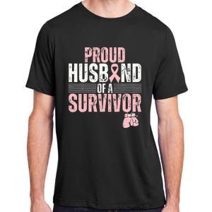 Breast Cancer Awareness Support for Proud Spouses Adult ChromaSoft Performance T-Shirt