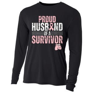 Breast Cancer Awareness Support for Proud Spouses Cooling Performance Long Sleeve Crew