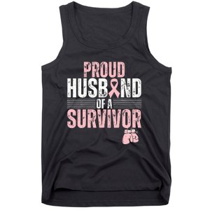 Breast Cancer Awareness Support for Proud Spouses Tank Top