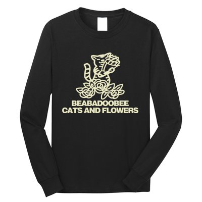 Beabadoobee Cats And Flowers Long Sleeve Shirt