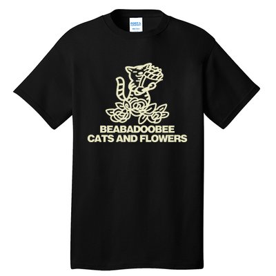 Beabadoobee Cats And Flowers Tall T-Shirt