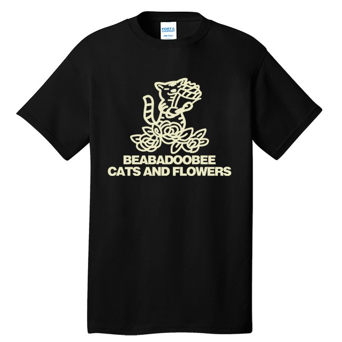 Beabadoobee Cats And Flowers Tall T-Shirt