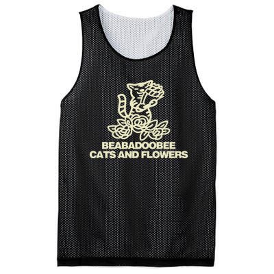 Beabadoobee Cats And Flowers Mesh Reversible Basketball Jersey Tank