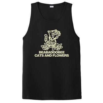 Beabadoobee Cats And Flowers PosiCharge Competitor Tank