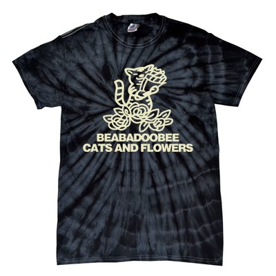 Beabadoobee Cats And Flowers Tie-Dye T-Shirt