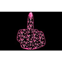 Breast Cancer Awareness FCK Breast Cancer Finger Bumper Sticker