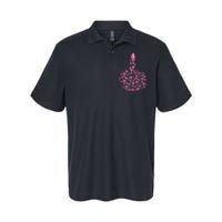 Breast Cancer Awareness FCK Breast Cancer Finger Softstyle Adult Sport Polo