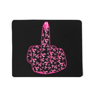 Breast Cancer Awareness FCK Breast Cancer Finger Mousepad