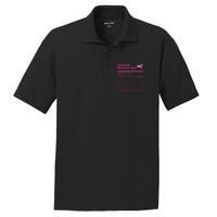 Breast Cancer Awareness Warrior Nutrition Facts Faith Hope PosiCharge RacerMesh Polo