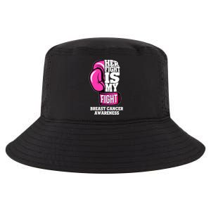 Breast Cancer Awareness Her Fight Is My Fight Boxing Glove Cool Comfort Performance Bucket Hat