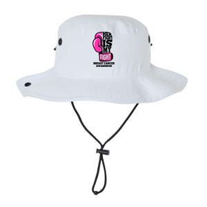 Breast Cancer Awareness Her Fight Is My Fight Boxing Glove Legacy Cool Fit Booney Bucket Hat