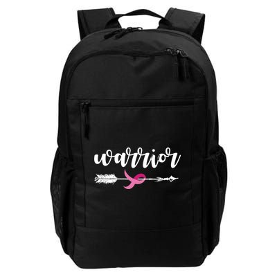 Breast Cancer Awareness Warrior Pink Ribbon Backpack