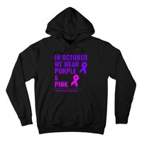 Breast Cancer And Domestic Violence Awareness Hoodie