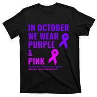 Breast Cancer And Domestic Violence Awareness T-Shirt