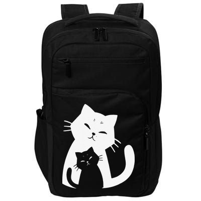 Black Cat And White Cat Impact Tech Backpack