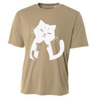 Black Cat And White Cat Cooling Performance Crew T-Shirt