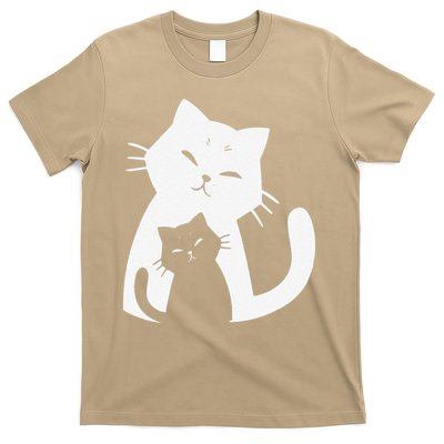 Black Cat And White Cat T-Shirt