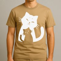 Black Cat And White Cat T-Shirt
