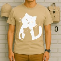 Black Cat And White Cat T-Shirt