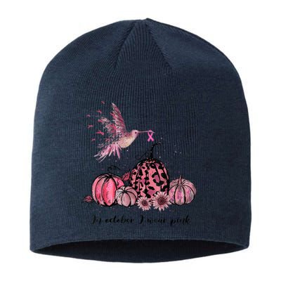 Breast Cancer Awareness In October We Wear Pink Hummingbird Sustainable Beanie