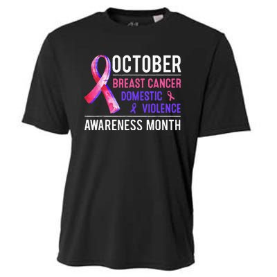 Breast Cancer Awareness & Domestic Violence Awareness Month Cooling Performance Crew T-Shirt