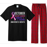 Breast Cancer Awareness & Domestic Violence Awareness Month Pajama Set