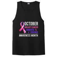 Breast Cancer Awareness & Domestic Violence Awareness Month PosiCharge Competitor Tank