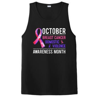 Breast Cancer Awareness & Domestic Violence Awareness Month PosiCharge Competitor Tank