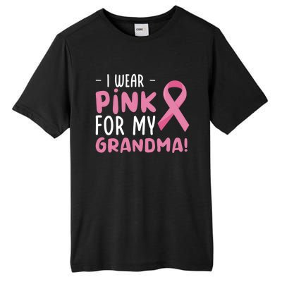 Breast Cancer Awarness Grandmother Breast Cancer Survivor Gift Tall Fusion ChromaSoft Performance T-Shirt