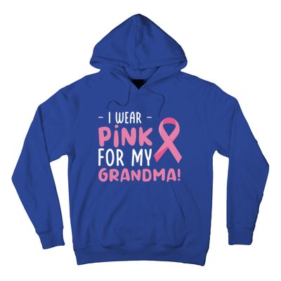 Breast Cancer Awarness Grandmother Breast Cancer Survivor Gift Hoodie