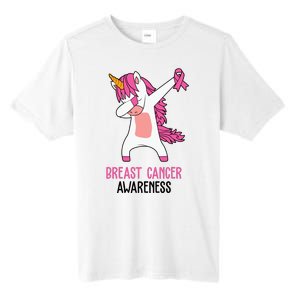 Breast Cancer Awareness Unicorn Ribbon Tall Fusion ChromaSoft Performance T-Shirt