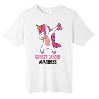 Breast Cancer Awareness Unicorn Ribbon Tall Fusion ChromaSoft Performance T-Shirt