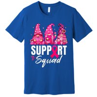 Breast Cancer Awareness Gnomes Support Squad Premium T-Shirt