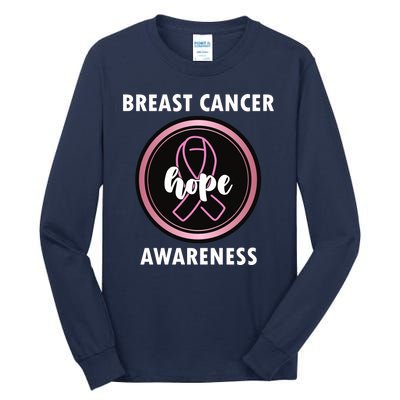 Breast Cancer Awareness Hope Ribbon Tall Long Sleeve T-Shirt