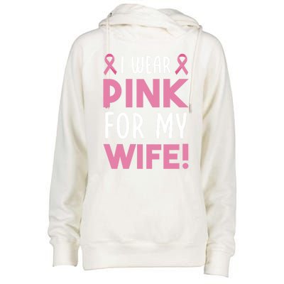 Breast Cancer Awarness Wife Breast Cancer Survivor Gift Womens Funnel Neck Pullover Hood